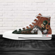 Attack On Titan Erwin Smith High Top Shoes Custom Anime Sneakers