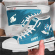 Fairy Tail Happy High Top Shoes Custom Anime Sneakers
