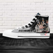One Piece Bartholomew Kuma High Top Shoes Custom Anime Sneakers