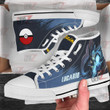 Pokemon Lucario High Top Shoes Custom Anime Sneakers