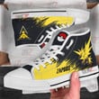 Pokemon Zapdos High Top Shoes Custom Anime Sneakers