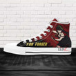Spy X Family Yor Forger High Top Shoes Custom Anime Sneakers