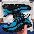 Carolina Panthers Clunky Sneakers NFL Custom Sport Shoes