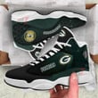 Green Bay Packers Air Jordan 13 Sneakers NFL Custom Sport Shoes