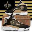 New Orleans Saints Air Jordan 13 Sneakers NFL Custom Sport Shoes Th221001-02