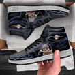 Demon Slayer Inosuke JD Sneakers Black Cool Style Custom Anime Shoes