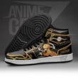 Demon Slayer Zenitsu JD Sneakers Black Cool Style Custom Anime Shoes