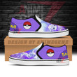 Pokemon Vulpix Alola Slip-on Shoes Custom Anime Sneakers