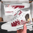 Death Note L High Top Shoes Custom Anime Shoes