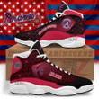 Atlanta Braves Air Jordan 13 Sneakers MLB Custom Sports Shoes