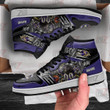 Baltimore Ravens JD Sneakers NFL Custom Sports Shoes