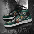 Green Bay Packers JD Sneakers NFL Custom Sports Shoes