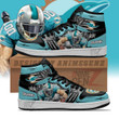 Miami Dolphins JD Sneakers NFL Custom Sports Shoes