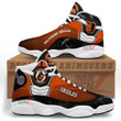 Baltimore Orioles Air Jordan 13 Sneakers MLB Baseball Custom Sports Shoes
