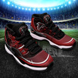 Atlanta Falcons Air Jordan 11 Sneakers NFL Custom Sport Shoes