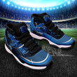 Detroit Lions Air Jordan 11 Sneakers NFL Custom Sport Shoes