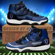 Indianapolis Colts Air Jordan 11 Sneakers NFL Custom Sport Shoes