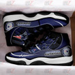 New England Patriots Air Jordan 11 Sneakers NFL Custom Sport Shoes