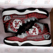 Alabama Crimson Tide Air Jordan 11 Sneakers NFL Custom Sport Shoes