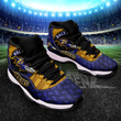 Baltimore Ravens Air Jordan 11 Sneakers NFL Custom Sport Shoes