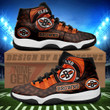 Cleveland Browns Air Jordan 11 Sneakers NFL Custom Sport Shoes