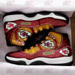 Kansas City Chiefs Air Jordan 11 Sneakers NFL Custom Sport Shoes
