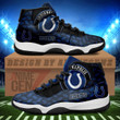 Indianapolis Colts Air Jordan 11 Sneakers NFL Custom Sport Shoes