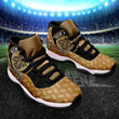 New Orleans Saints Air Jordan 11 Sneakers NFL Custom Sport Shoes