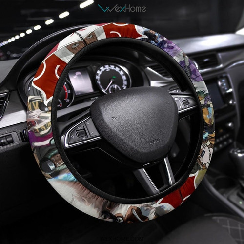 Naruto Patterns Steering Wheel Cover