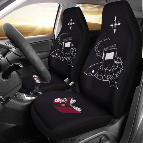 Hunter x Hunter Anime Car Seat Covers | Chrollo Lucilfer Magic Book Seat Covers