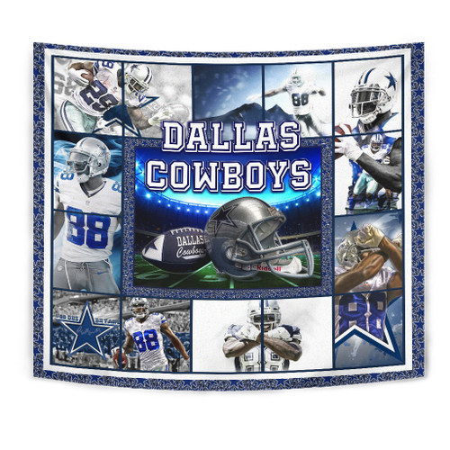 Dallas Players Cowboys Tapestry American Football Home Decor Custom For Fans