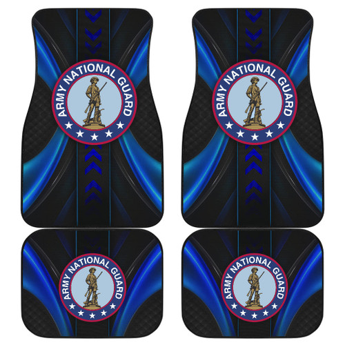 National Guard Of The United States Car Floor Mats US Armed Forces Car Accessories Custom For Fans AA22112801