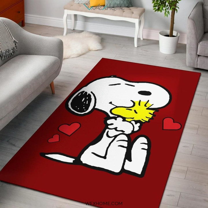 Snoopy and Woodstock - Rug Snoopy and Woodstock Home Decor