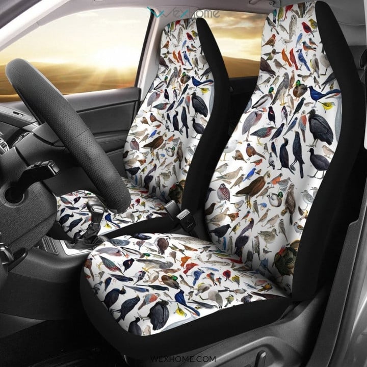 2pcs Bird Car Seat Cover