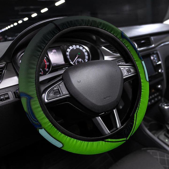 American Football Team Steering Wheel Cover - Seattle Seahawks Fast And Furious Incredible Lines Steering Wheel Cover