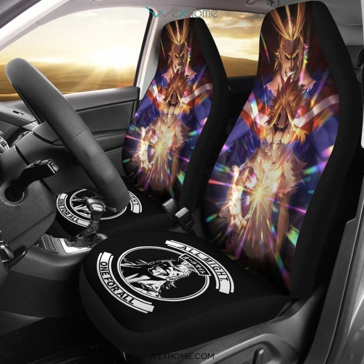 All Might One For All My Hero Academia Anime Car Seat Covers