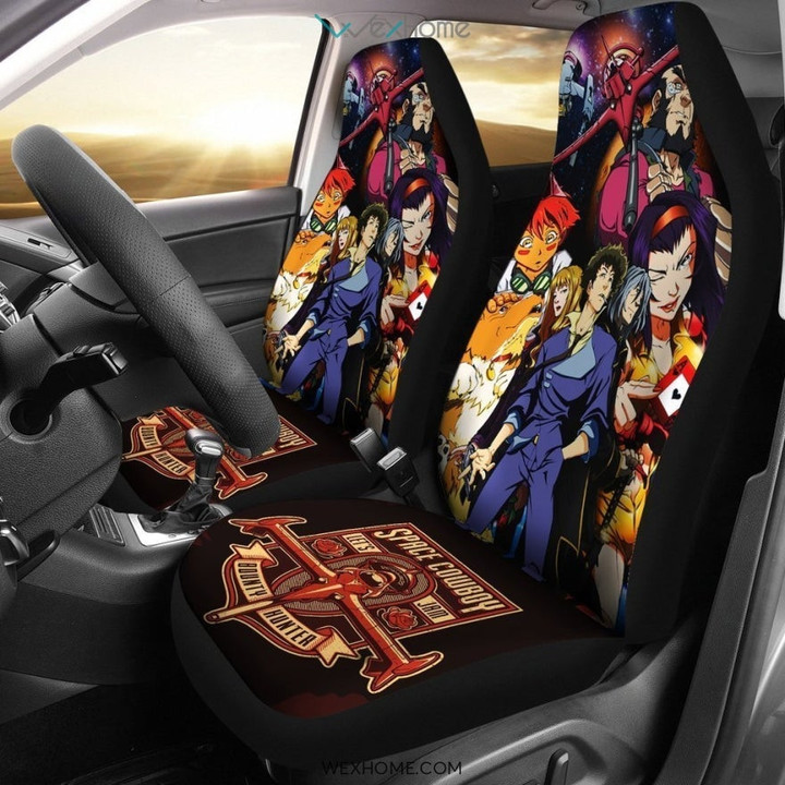 Cowboy Bebop All Characters Anime Car Seat Covers