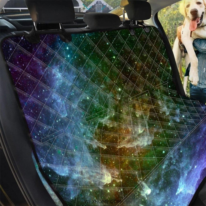 Universe Galaxy Space Pet Car Seat Cover