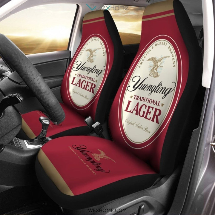 Love Yuengling Beer Car Seat Covers