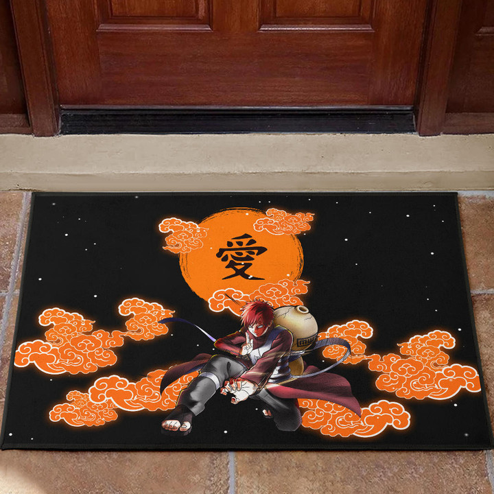 Gaara Naruto Door Mat Anime Home Decor Custom For Fans NA021805