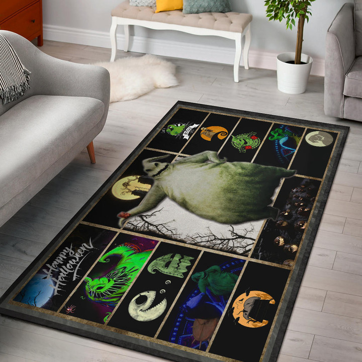 Oogie Boogie The Nightmare Before Christmas Area Rug Cartoon Home Decor Custom For Fans NT033001