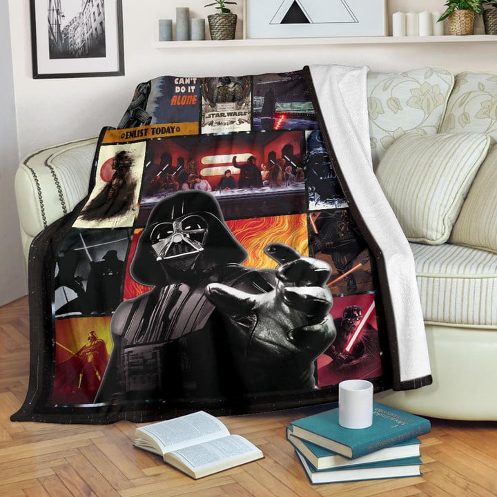 Darth Vader Star Wars Fleece Blanket Movie Home Decor Custom For Fans NT040802