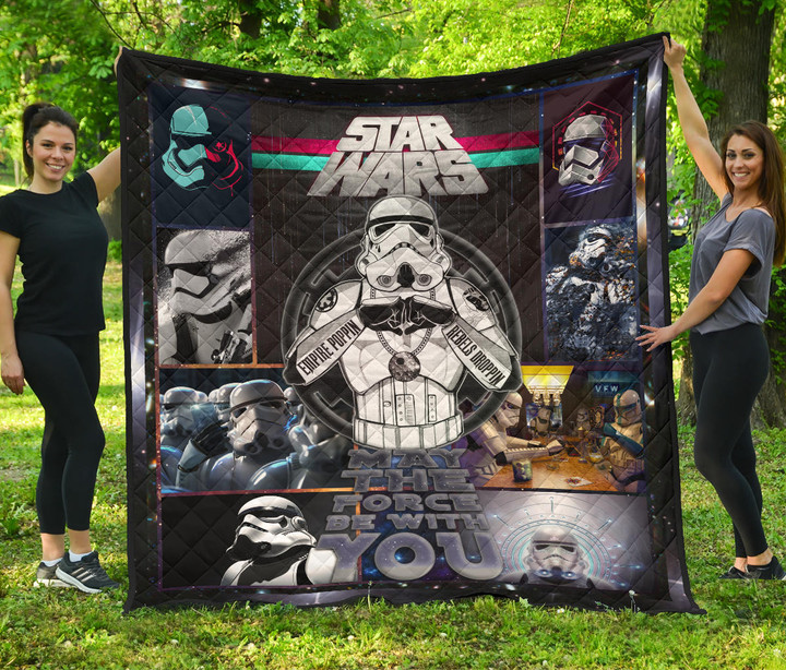 Stormtrooper Star Wars Premium Quilt Blanket Movie Home Decor Custom For Fans NT041203