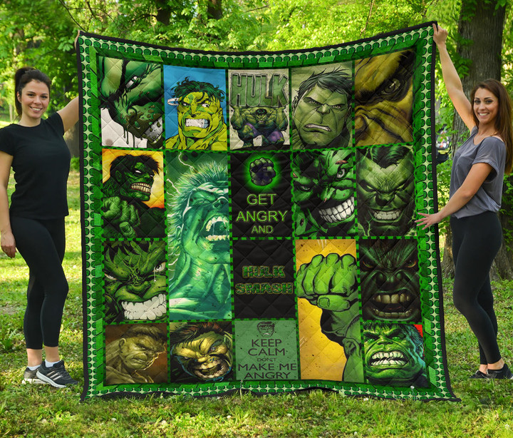 Hulk Swamp Thing Premium Quilt Blanket Movie Home Decor Custom For Fans NT041404