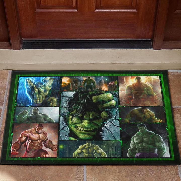 Angry Hulk The Incredible Hulk Door Mat Movie Home Decor Custom For Fans NT042001