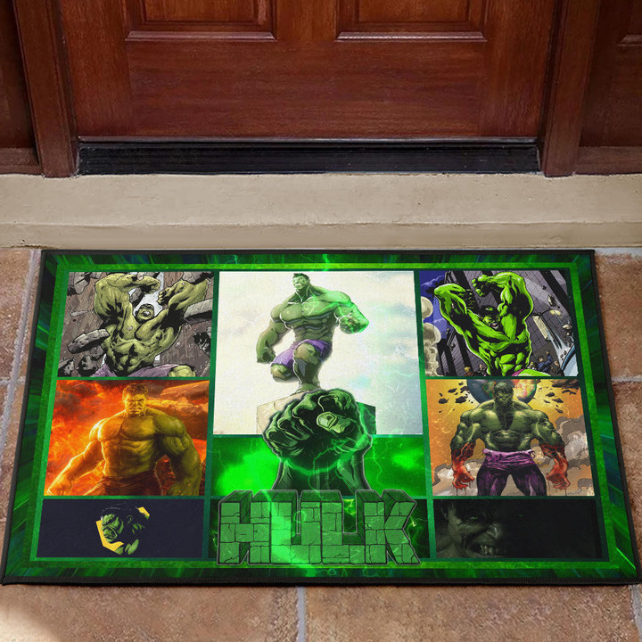 Angry Hulk The Incredible Hulk Door Mat Movie Home Decor Custom For Fans NT042201