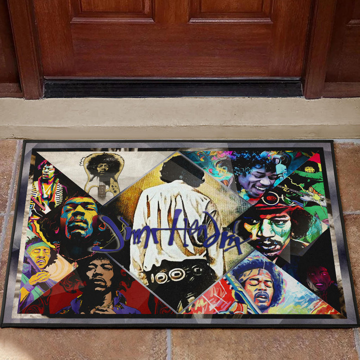 Jimi Hendrix Door Mat Singer Home Decor Custom For Fans NT050901