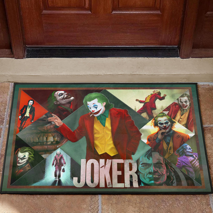 Joker The Clown Door Mat Movie Home Decor Custom For Fans NT051301