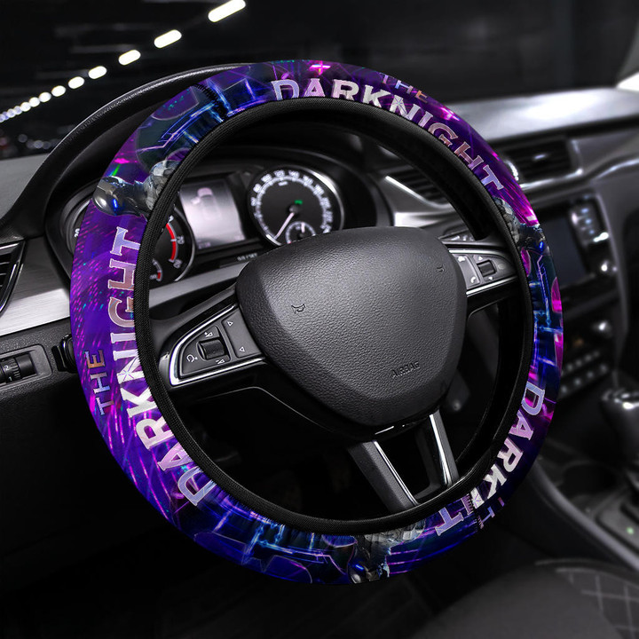 Bat Man The Dark Knight Steering Wheel Cover Movie Car Accessories Custom For Fans AT22062701