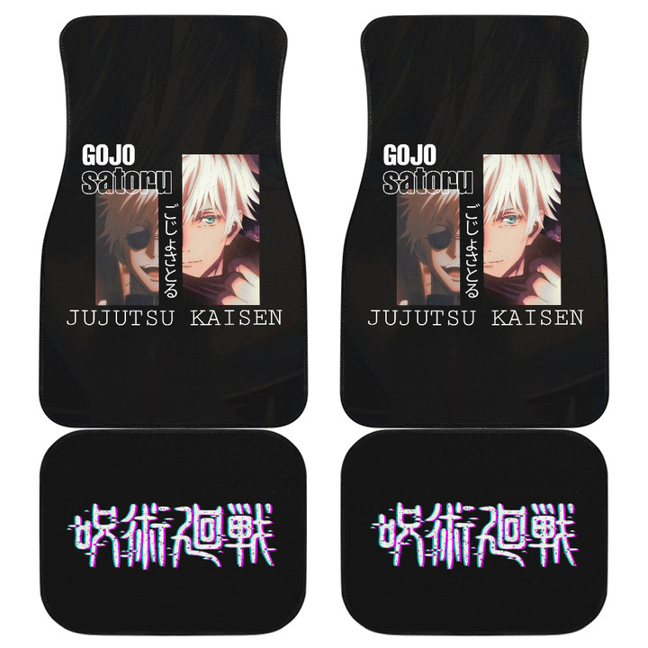 Gojo Satoru Jujutsu Kaisen Car Floor Mats Anime Car Accessories Custom For Fans AA22071301